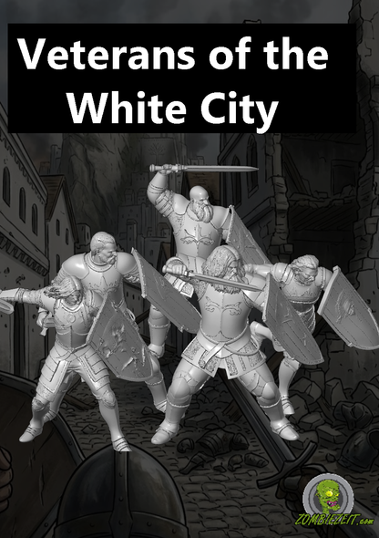 Veteran Swordmen of the White City ( 5 Miniaturen )