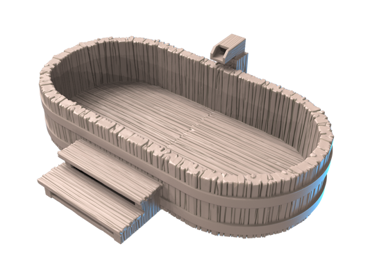 wooden hot tub V2