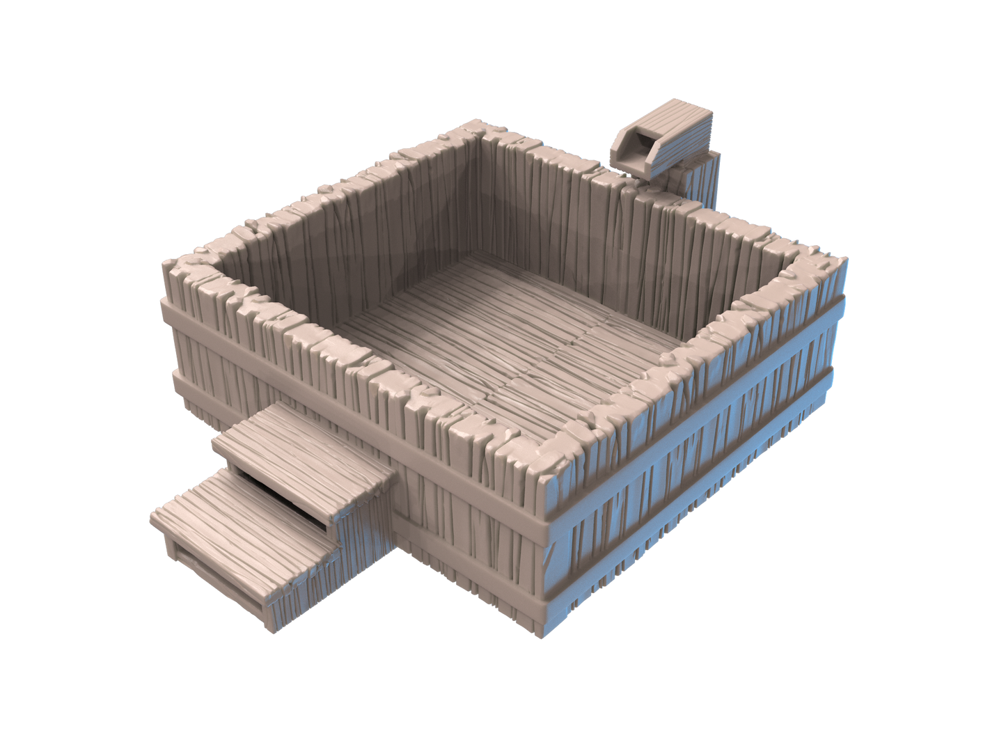 wooden hot tub V3