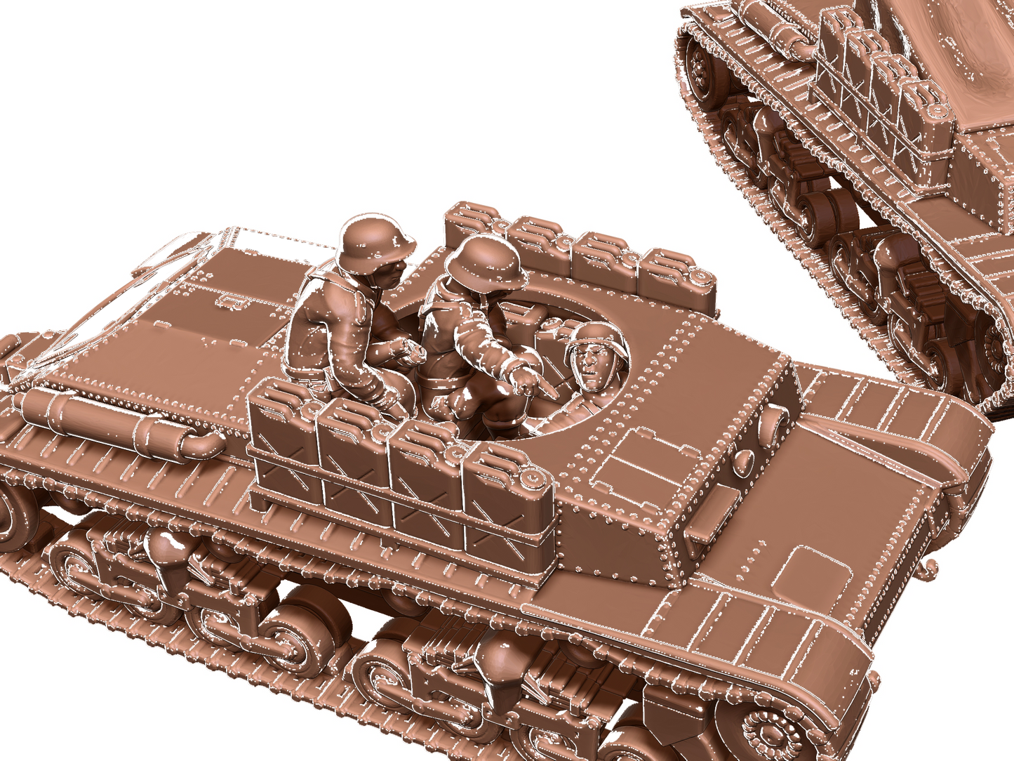 Mörserzugmittel 35t ( 5 Miniaturen )