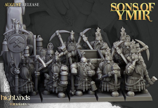 Dwarf Miner XL Set