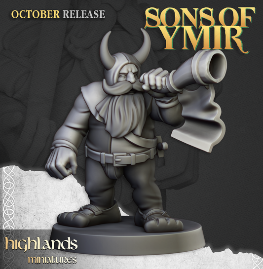 Dwarf Pikeman Musician