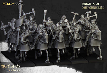 Mergenheim Ritter Set 5 Miniaturen