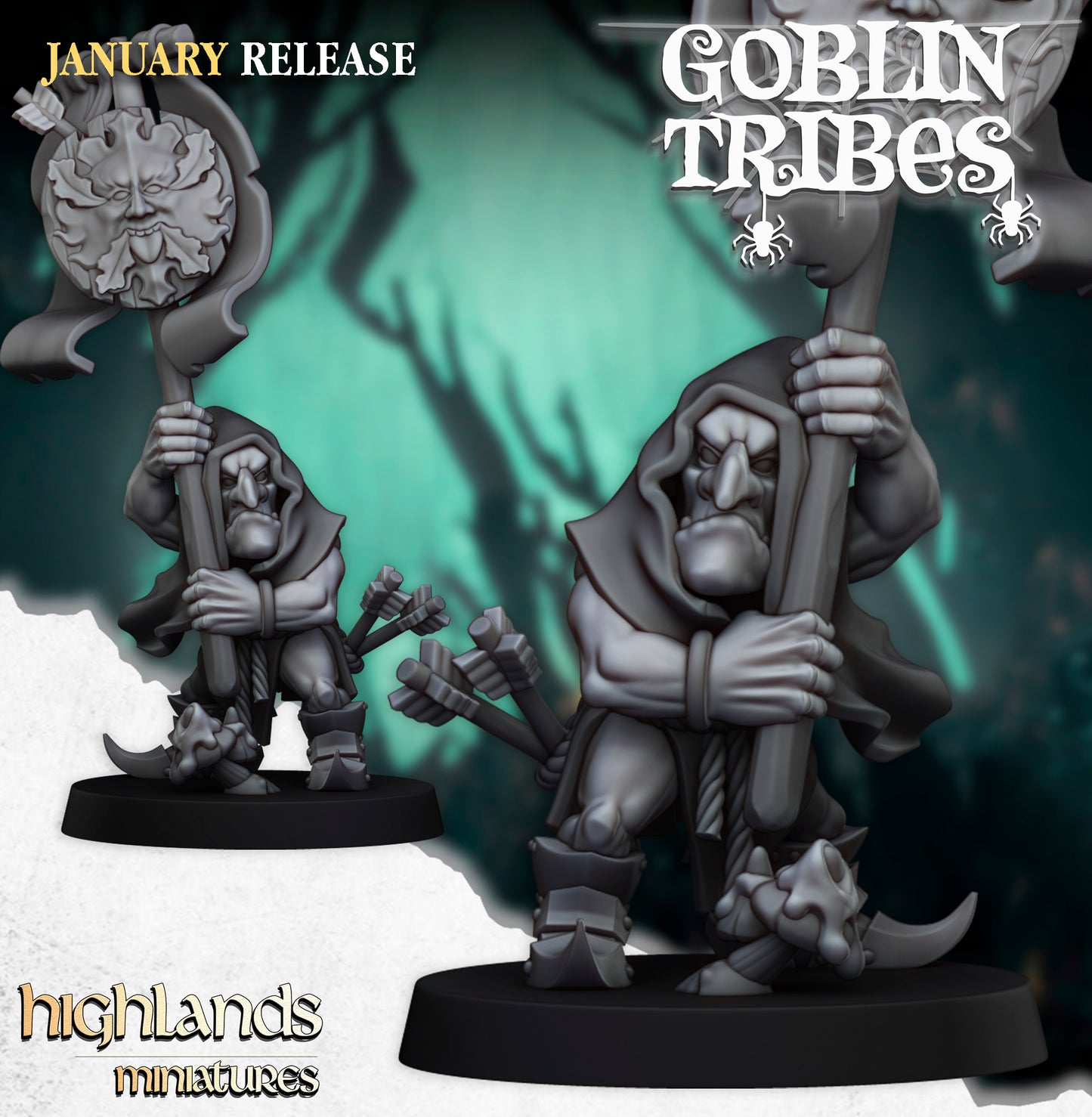 Swamp Goblin Bannerträger