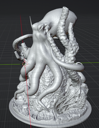 großer Octopus