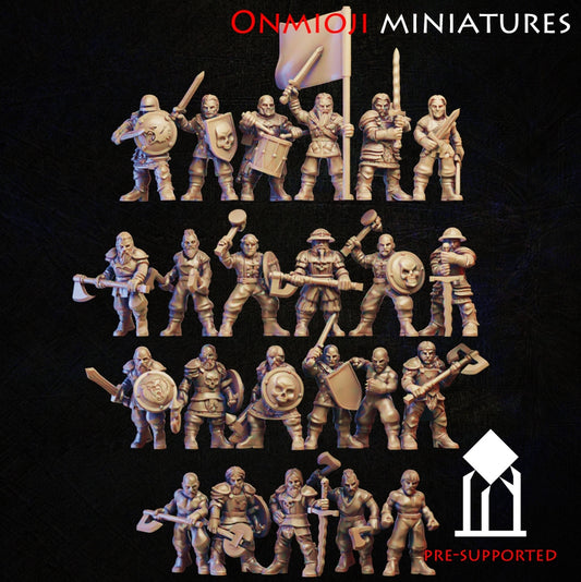 Auxiliaries Set 24 Miniaturen