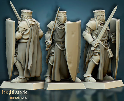 Crusaders Set 5 Miniaturen