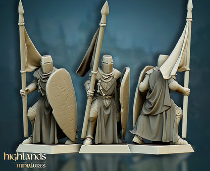 Crusaders Set 5 Miniaturen