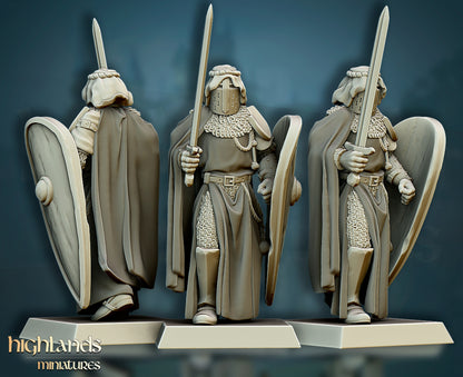 Crusader 4 Set 5 Miniaturen